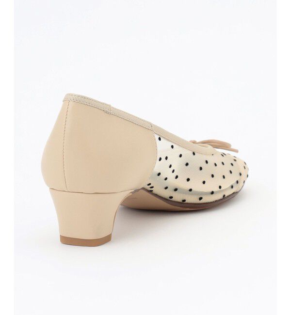 組曲「【WEB限定・低反発】チュールバレエパンプス」|パンプス|