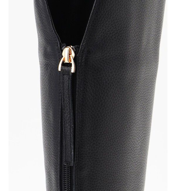 組曲「ワイドシャフト レザーロングブーツ」|ショートブーツ|