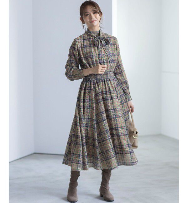 組曲「ギミックチェックツイード ワンピース」|ワンピース|