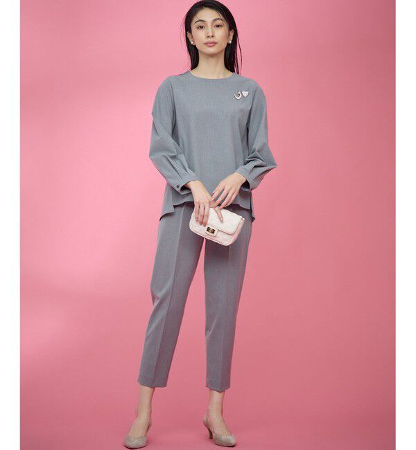 組曲「【KUMIKYOKU NAVY】ウーステッドライククロス イージーパンツ」|その他|