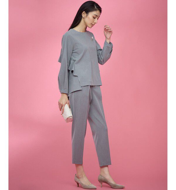 組曲「【KUMIKYOKU NAVY】ウーステッドライククロス イージーパンツ」|その他|