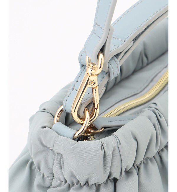 組曲「【弱撥水・軽量】2WAYギャザーハンド バッグ」|ショルダー・メッセンジャー|