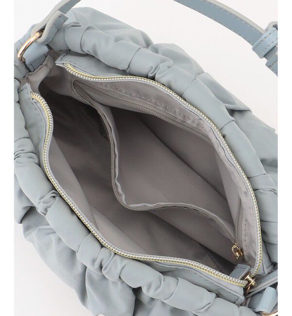 組曲「【弱撥水・軽量】2WAYギャザーハンド バッグ」|ショルダー・メッセンジャー|