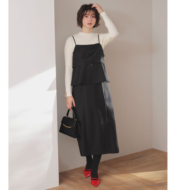 ANY SIS「【2SET】ビスチェ ワンピース &times; ニット セット」|スーツ|