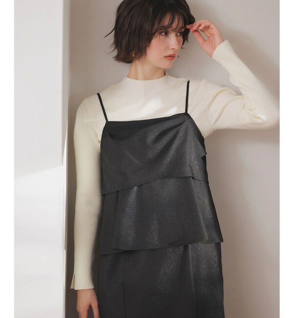 ANY SIS「【2SET】ビスチェ ワンピース &times; ニット セット」|スーツ|