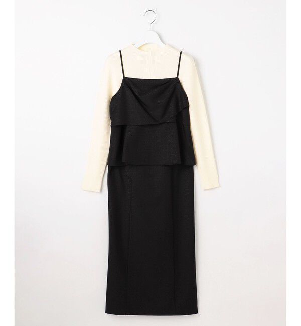 ANY SIS「【2SET】ビスチェ ワンピース &times; ニット セット」|スーツ|