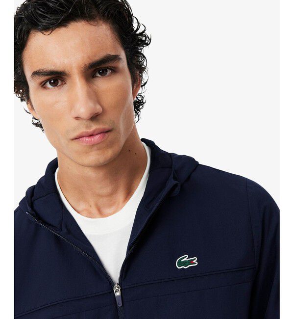 LACOSTE「撥水スポーツトラックジャケット」|パーカー|