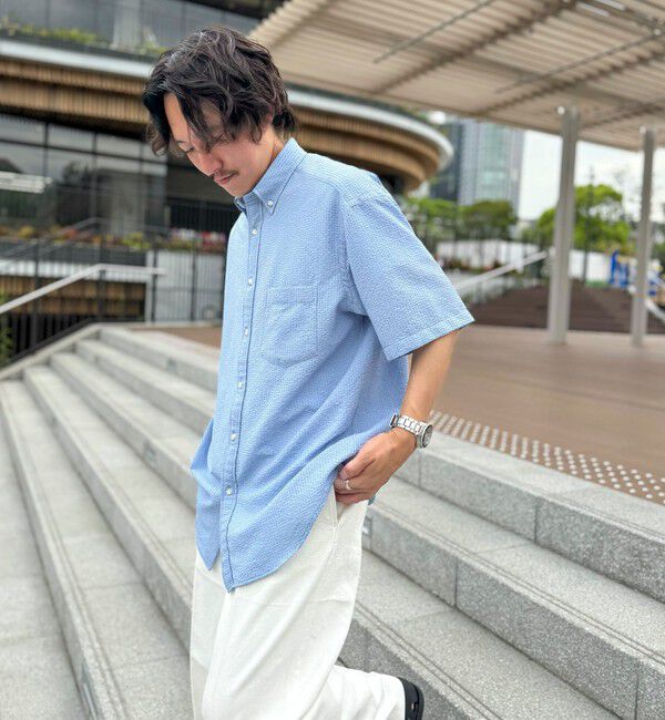 NOLLEY'S goodman「【PrimeFlex DotAir】《吸水速乾》BDシャツ 25SS」|シャツ・ブラウス|