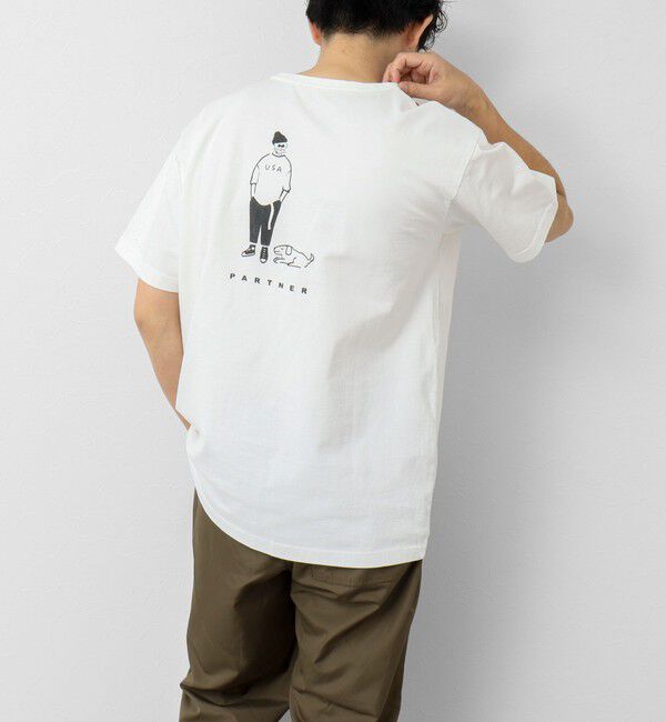 NOLLEY'S goodman「【BARNS OUTFITTERS】別注タフネックT PARTNER 25SS」|Tシャツ・カットソー|