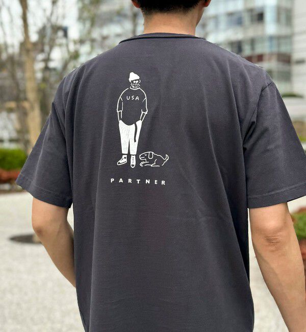 NOLLEY'S goodman「【BARNS OUTFITTERS】別注タフネックT PARTNER 25SS」|Tシャツ・カットソー|