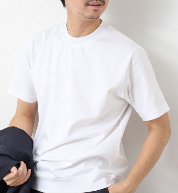 NOLLEY'S goodman「《ビジカジ対応》シルケットスムースドレスTシャツ 25SS」|Tシャツ・カットソー|