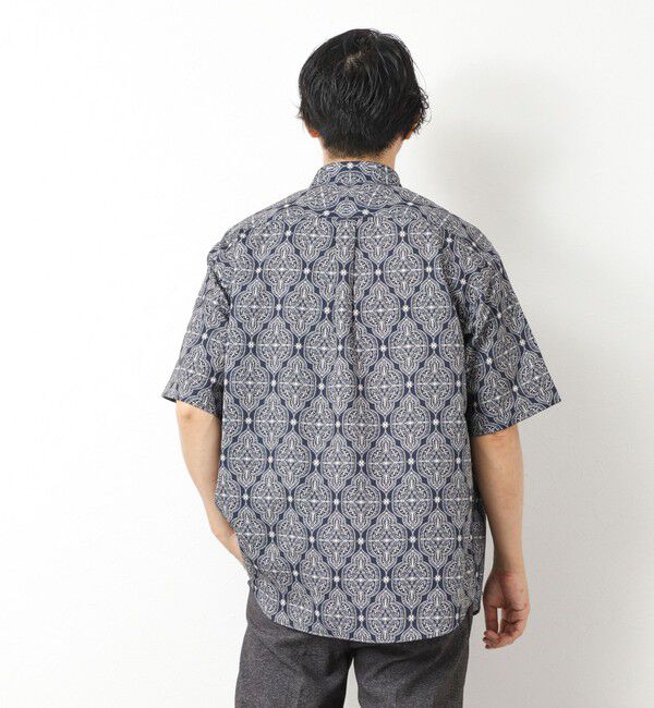 NOLLEY'S goodman「【DotAir】吸水速乾 総柄BDシャツ 25SS」|シャツ・ブラウス|