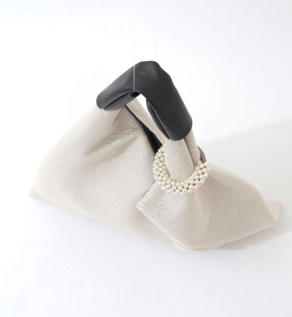 NOLLEY'S「ラメバックパールチャーム付き」|ショルダー・メッセンジャー|