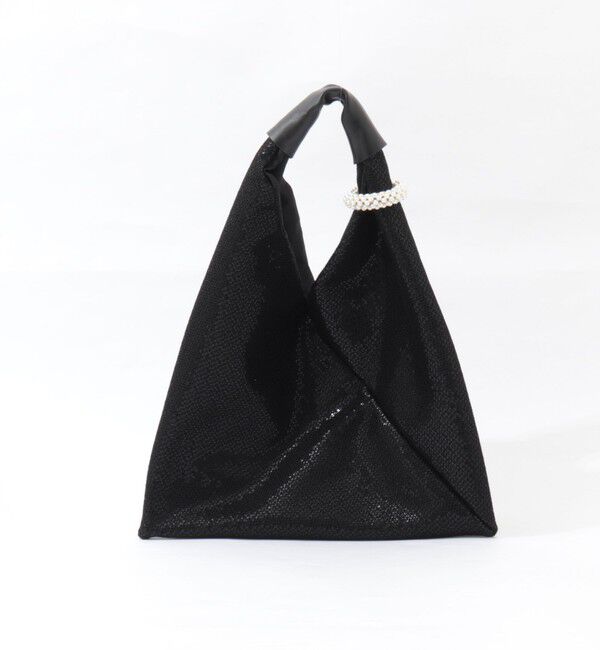 NOLLEY'S「ラメバックパールチャーム付き」|ショルダー・メッセンジャー|