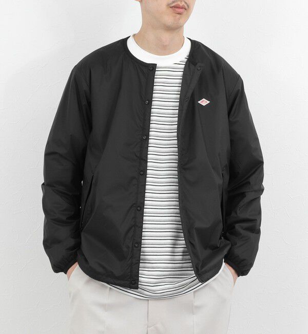 NOLLEY'S goodman「【DANTON/ダントン】DT-A0633SNT INSULATION COLLARLESS JACKET 26SS」|ブルゾン・スタジャン|