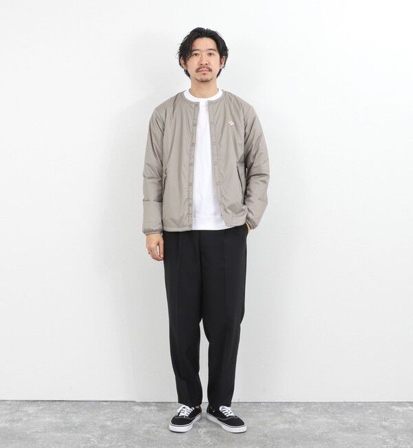 NOLLEY'S goodman「【DANTON/ダントン】DT-A0633SNT INSULATION COLLARLESS JACKET 26SS」|ブルゾン・スタジャン|