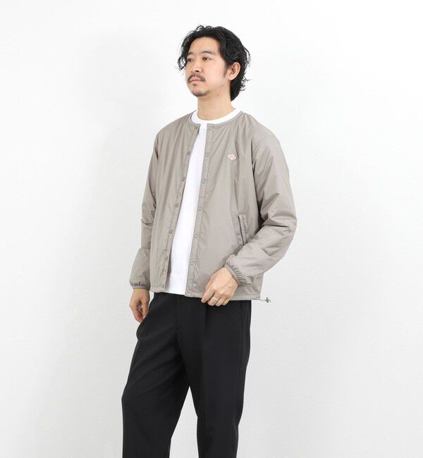 NOLLEY'S goodman「【DANTON/ダントン】DT-A0633SNT INSULATION COLLARLESS JACKET 26SS」|ブルゾン・スタジャン|