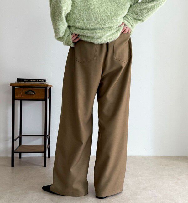 fredy emue「ウールライク5ポケイージーパンツ」|チノ|