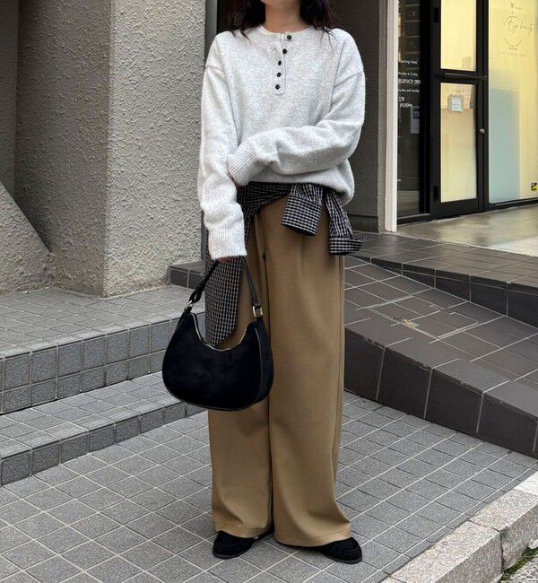 fredy emue「ウールライク5ポケイージーパンツ」|チノ|