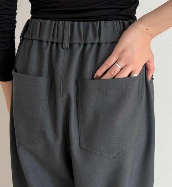 fredy emue「ウールライク5ポケイージーパンツ」|チノ|