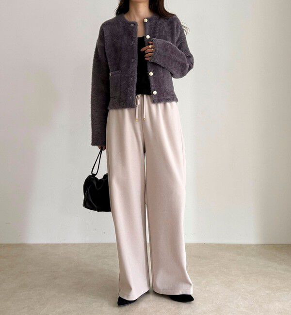 fredy emue「NEEDLE stretch イージーパンツ」|チノ|