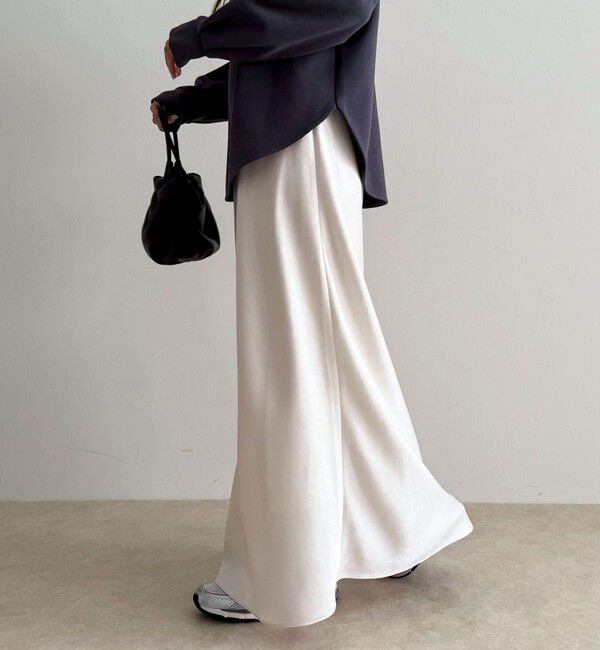 fredy emue「ヘビーサテンバイアススカート」|スカート|