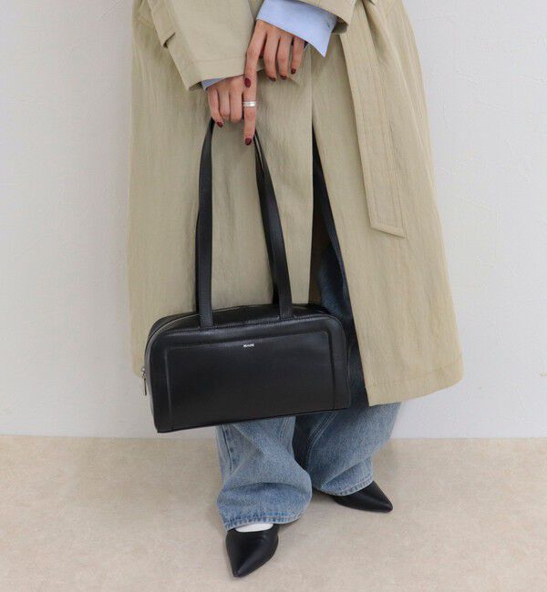 fredy emue「【BEAURE/ビュレ】ロングハンドルボックスボストンバッグ」|ショルダー・メッセンジャー|