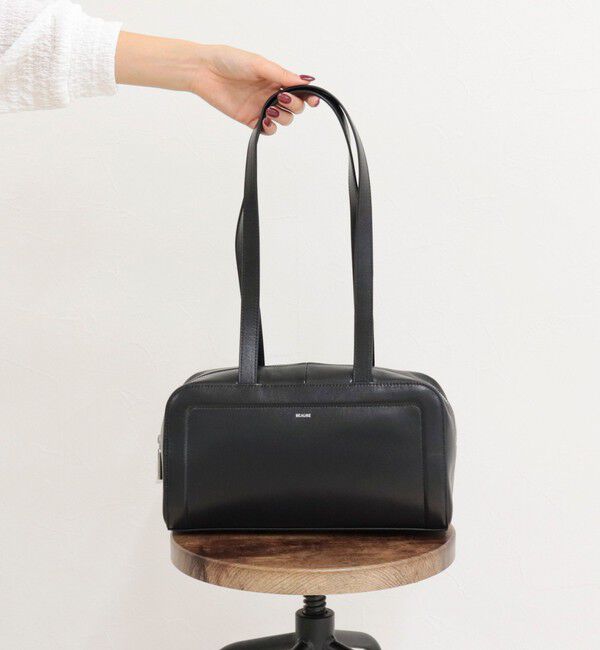 fredy emue「【BEAURE/ビュレ】ロングハンドルボックスボストンバッグ」|ショルダー・メッセンジャー|