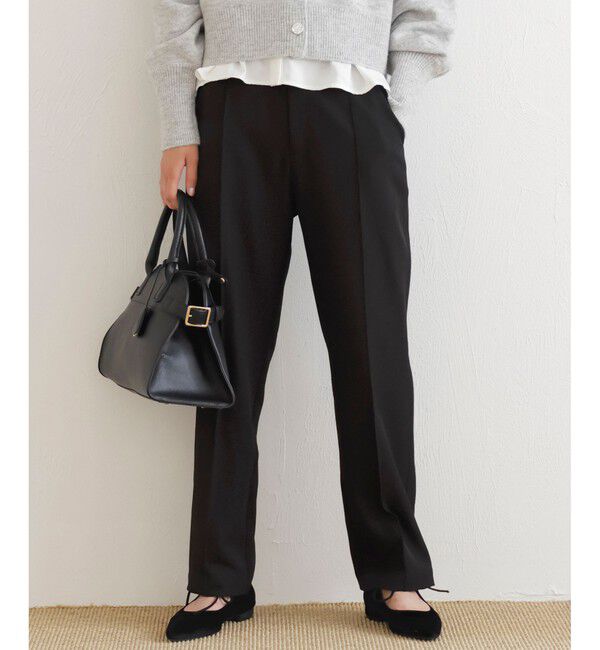 VIS「リラックスピンタックスラックス」|スラックス|クロメイン