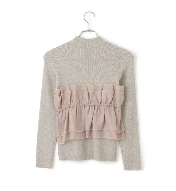 VIS「旬なレイヤードスタイルが叶う！ビスチェドッキングニット/洗える」|ニット・セーター|