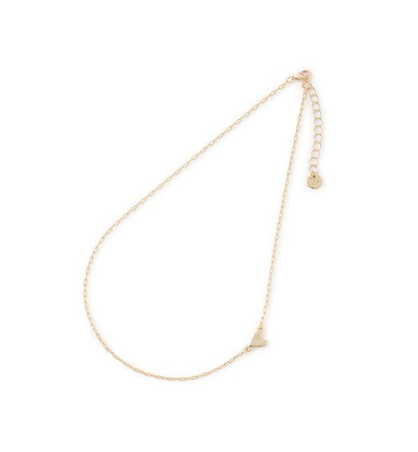 VIS「サイドハートネックレス」|ネックレス|