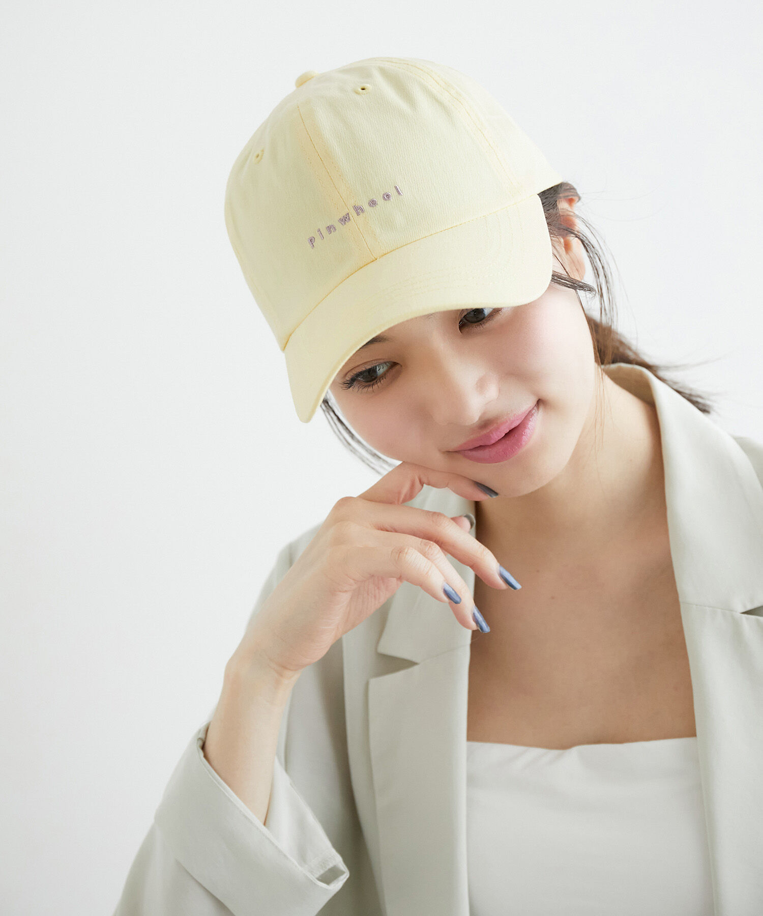 ROPE PICNIC PASSAGE「カラーロゴキャップ/リンクコーデ」|キャップ・キャスケット|イエロー系(81)