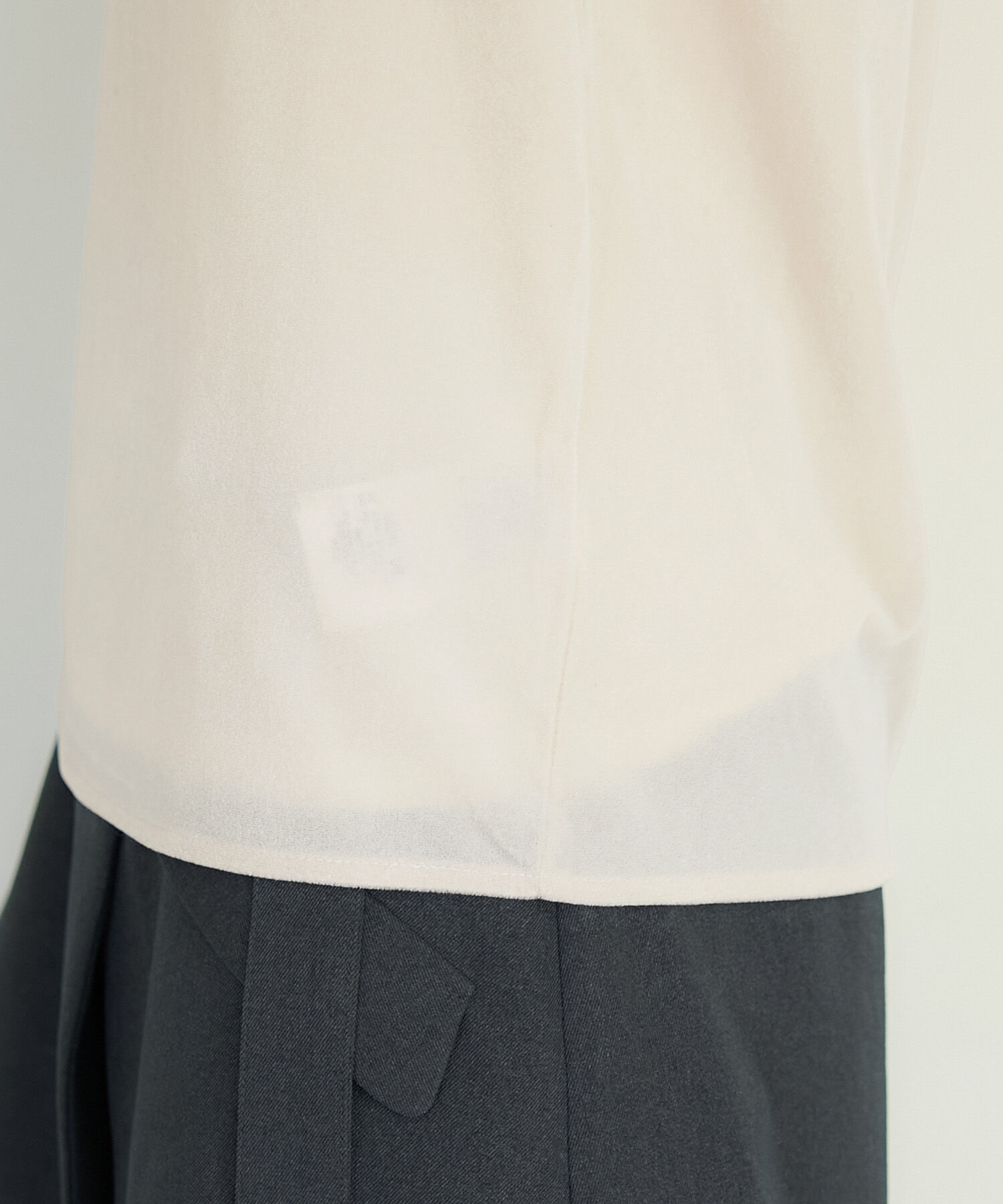 Rope&rsquo;Picnic「シアーベロアハーフスリーブカットトップス」|Tシャツ・カットソー|