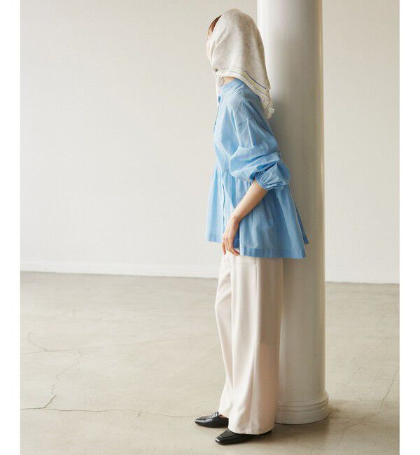 ROPE PICNIC PASSAGE「【YOKU MOKU/ヨックモック&times;ROPE' PICNIC】フラワーグラデーションスカーフ」|バンダナ・スカーフ|