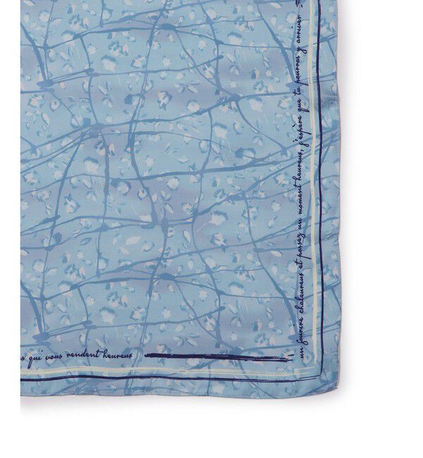 ROPE PICNIC PASSAGE「【YOKU MOKU/ヨックモック&times;ROPE' PICNIC】フラワーグラデーションスカーフ」|バンダナ・スカーフ|