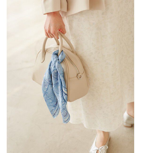 ROPE PICNIC PASSAGE「【YOKU MOKU/ヨックモック&times;ROPE' PICNIC】フラワーグラデーションスカーフ」|バンダナ・スカーフ|