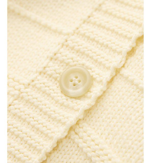 Rope&rsquo;Picnic「ガーターボーダーショート丈カーディガン」|カーディガン|