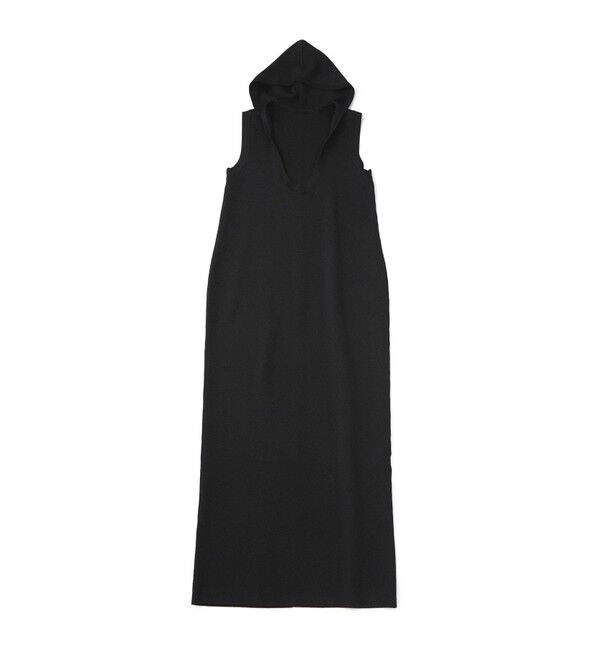 ADAM ET ROPE'「【サステナブル】スクープネックフーディニットワンピース」|ワンピース|