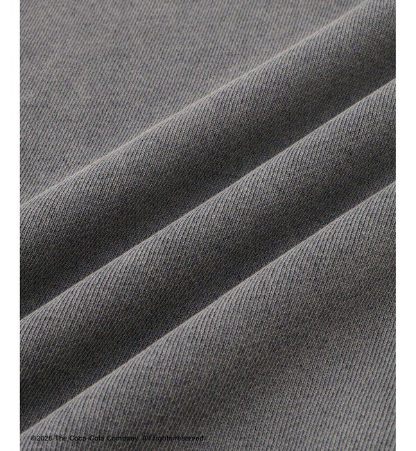 ADAM ET ROPE'「【Coca-Cola】Garment dye sweat H/S」|スウェット・ジャージ|