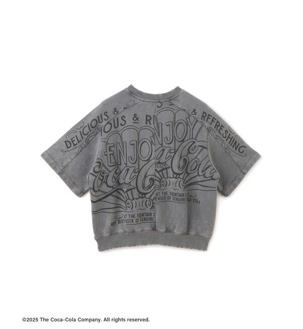 ADAM ET ROPE'「【Coca-Cola】Garment dye sweat H/S」|スウェット・ジャージ|