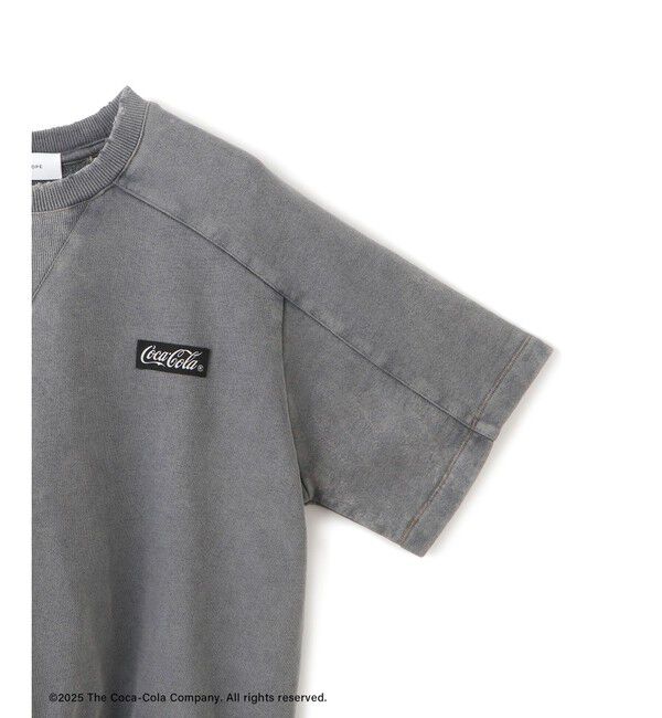 ADAM ET ROPE'「【Coca-Cola】Garment dye sweat H/S」|スウェット・ジャージ|