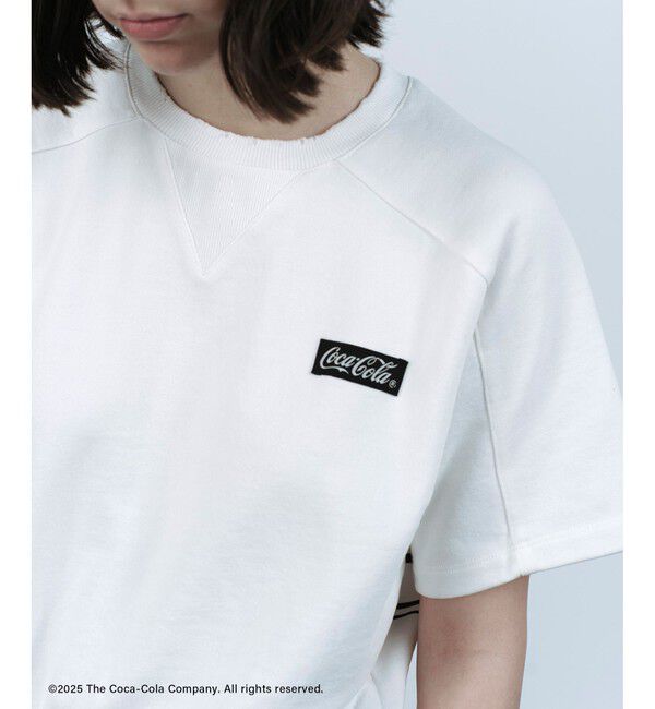 ADAM ET ROPE'「【Coca-Cola】Garment dye sweat H/S」|スウェット・ジャージ|