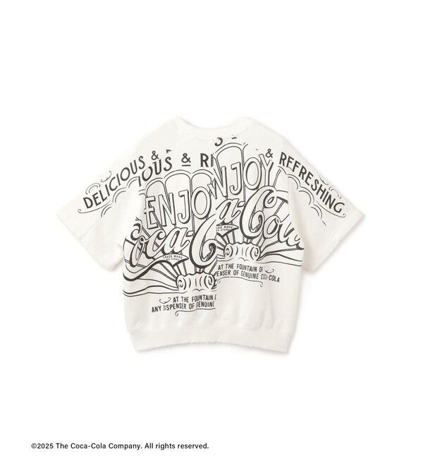 ADAM ET ROPE'「【Coca-Cola】Garment dye sweat H/S」|スウェット・ジャージ|