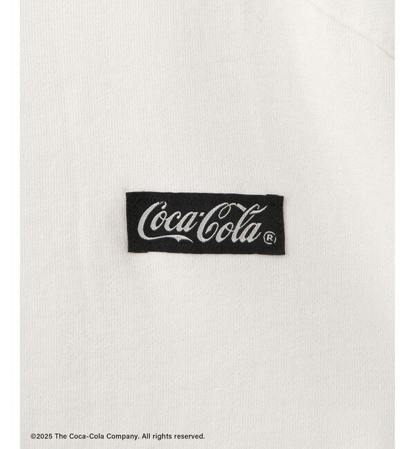 ADAM ET ROPE'「【Coca-Cola】Garment dye sweat H/S」|スウェット・ジャージ|