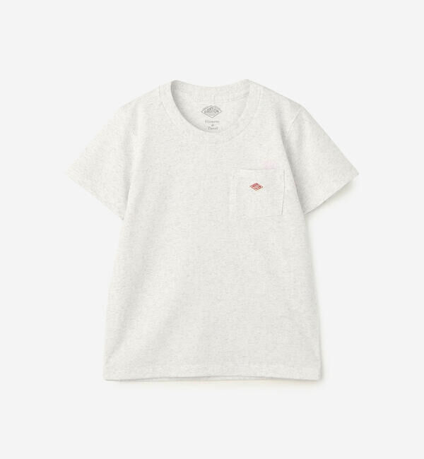 DANTON「DANTON | キッズ ポケットTシャツ SOLID」|その他|WHITE系1