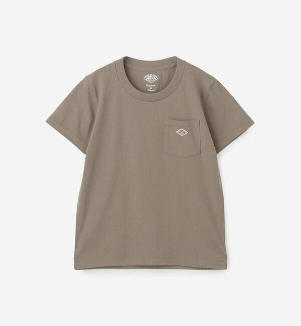DANTON「DANTON | キッズ ポケットTシャツ SOLID」|その他|BROWN系1