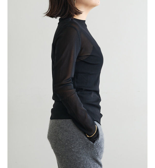  「【La nature linge】シアーチュールプルオーバー」|Tシャツ・カットソー|