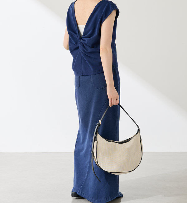  「Q.anos パッチマーメイドスカート」|スカート|