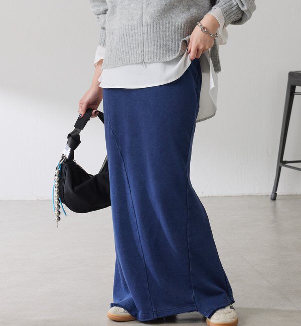  「Q.anos パッチマーメイドスカート」|スカート|