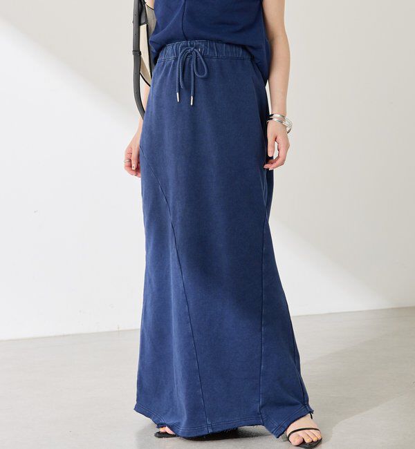  「Q.anos パッチマーメイドスカート」|スカート|